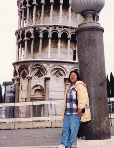 At the Leaning Tower - Pisa